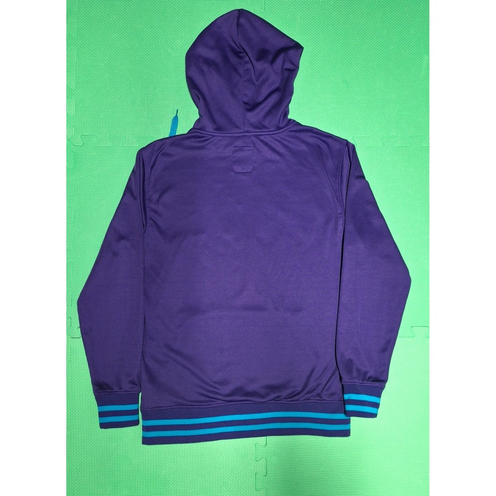 Charlotte Hornets Purple Hoodie Pullover Sweatshirt Size Medium NBA Basketball - Picture 2 of 7